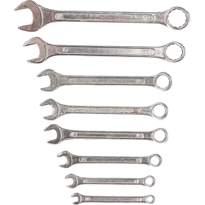 Набор комбинированных ключей Top Tools 6-19 мм, 8 шт. 35D356