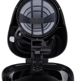 Кофеварка DOMFY DSM-CM301,  капельная,  черный  / серебристый