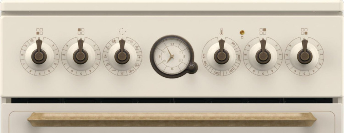 Электрическая плита Gorenje GECS5B70CLI,  стеклокерамика,  без крышки,  бежевый