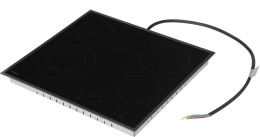 Варочная поверхность Haier HHX-C64TDFB черный/серебристый (TD0044964RU)