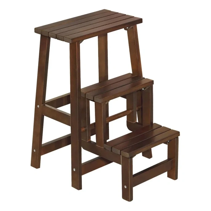 Табурет-стремянка Мебелик орех 7576