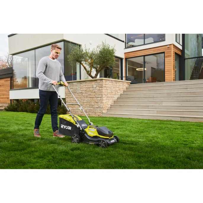 Бесщеточная газонокосилка Ryobi ONE+ RY18LMX37A-150 5133004582