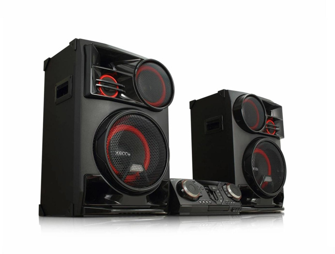 Минисистема LG CL98-FS черный 3500Вт CD CDRW FM USB BT (CL98P+NL98)