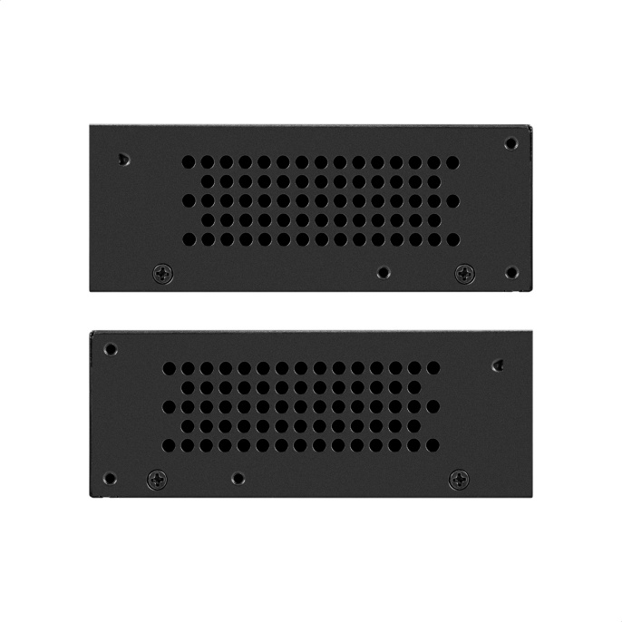 Коммутатор неуправляемый ExeGate EDGS-1006D.4PoE-65W 6-портовый гигабитный UTP 10/100/1000 Base-T: 4 порта IEEE 802.3af PoE , мощность PoE: 15,4W, суммарно 65W, 2 порта RJ45 uplink, настенный/настольный, металлический корпус EX299022RUS