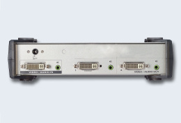 Разветвитель, электрон. ATEN VS162-AT-G, DVI Single Link+Audio, 1 2 монитора, 5 метр., F, без шнуров, Б.П. 220 5.3V