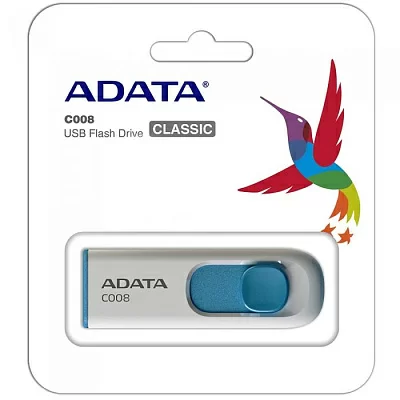 Накопитель A-DATA Classic C008 AC008-16G-RWE USB2.0 Flash Drive 16Gb