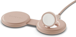 Переносное зарядное устройство Satechi Qi2 OntheGo 2-in-1 Wireless Charger. Цвет: нежно-розовый (ST-QTG21R)