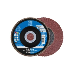 Круг шлифовальный лепестковый PFC 125 A80 SG STEELOX PFERD 67708125