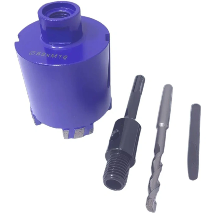 Сверло алмазное сегментное САСС №4 турбо (68х5 мм; М16; переходник SDS+) MD-STARS MD-САССT68