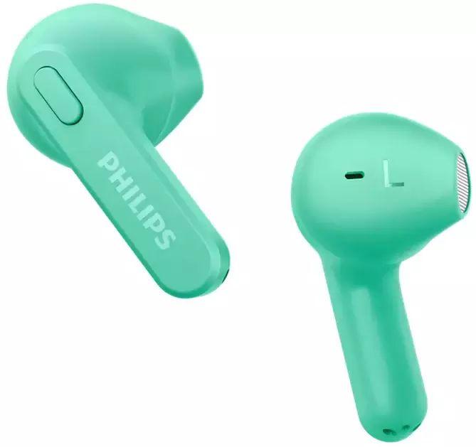 Гарнитура вкладыши Philips TAT2236GR/00 зеленый беспроводные bluetooth в ушной раковине