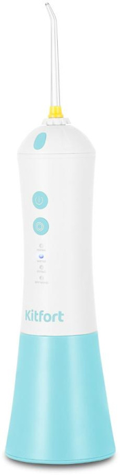 Ирригатор KitFort КТ-2958-3 цвет:бирюзовый и белый