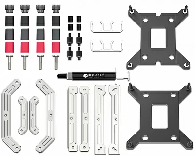 Система водяного охлаждения ID-Cooling SL240 White / LGA2066/2011/1700/1200/1151/1150/1155/1156 AMD AM5/AM4 / 2*120mm FDB / Pump 2100RPM±10% / LCD Display / White