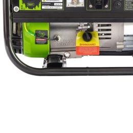 Бензиновый генератор СИБРТЕХ БС-1200, 220 В, 1кВт [94541]