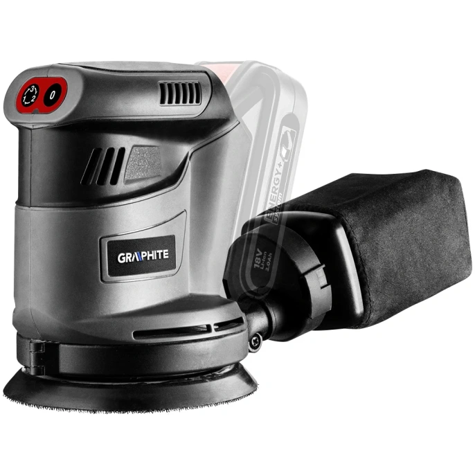 Эксцентриковая шлифмашина GRAPHITE Energy+ 58g014