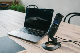 Микрофон проводной Audio-Technica AT2020USBX 2.0м черный