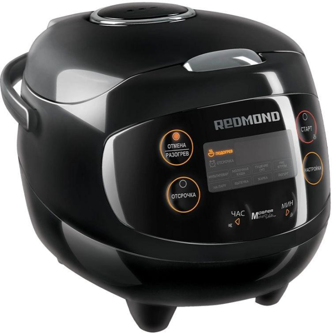 REDMOND RMC-03 Мультиварка , 350 Вт, 2 л, 9 программ, чёрный
