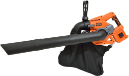 Воздуходувка-пылесос Carver СBV 01BL40-240 400Вт пит.:от аккум. оранжевый/черный 01.030.00002