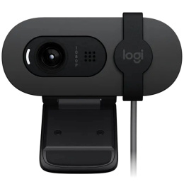 Web-камера Logitech HD Webcam Brio 90,  черный [960-001581]