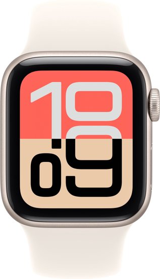 Смарт-часы Apple Watch SE 3 GPS 40mm Starlight Al Case Starlight Sport Band M/L A3324 MEH54X/A поддержка iOS, экран OLED, шагомер, пульсометр, высотомер, акселерометр, гироскоп