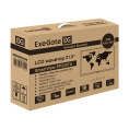 Монитор с аудио 21.5" ExeGate SmartView EP2207A (IPS LED Grade A+, FHD, 1920x1080@75Гц, 16:9, 250cd/m2, 1000:1, 178°/178°, 3-5ms, Speakers, D-Sub, HDMI 2.0, DisplayPort, audio-out, FreeSync, Flicker-free, Low Blue Light, кабель HDMI 1.5м, VESA, регулировк