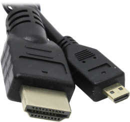 Кабель HDMI-microHDMI ExeGate EX-CC-HDMID-1.8 19M/19M, 1,8м, ver1.4, позолоченные контакты EX254073RUS