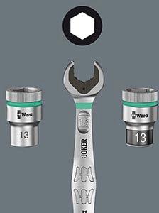 Набор ключей WERA WE-020013, трещоточный