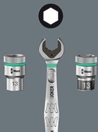 Набор ключей WERA WE-020013, трещоточный