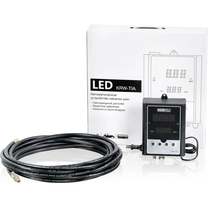 Устройство для накачки шин, автоматическое KraftWell KRW-TIA