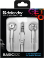 Нaушники BASIC 620 WHITE 63625 DEFENDER