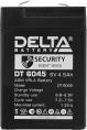 Аккумуляторная батарея 6V/4.5Ah Delta DT 6045 70/47/100(104), 0.75кг, 5лет, F1  4614010040031