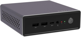 Неттоп Digma Pro Minimax U1 i3 1215U 1.2 8Gb SSD512Gb UHDG Windows 11 Professional GbitEth WiFi BT 60W темно-серый/черный DPP3-8DXW01