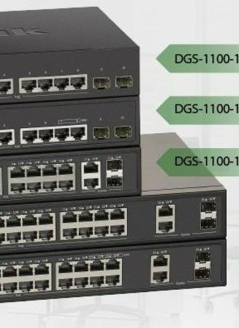 Компания D-Link представляет новые гигабитные PoE-коммутаторы серии DGS-1100V2