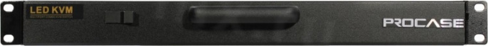 ProCase E1708HD Консоль однорельсовая , КВМ 8 порт, LCD 17'', single rail console KVM 8 port, LCD D-Sub, USB, разрешение 1920*1080, 8 кабелей