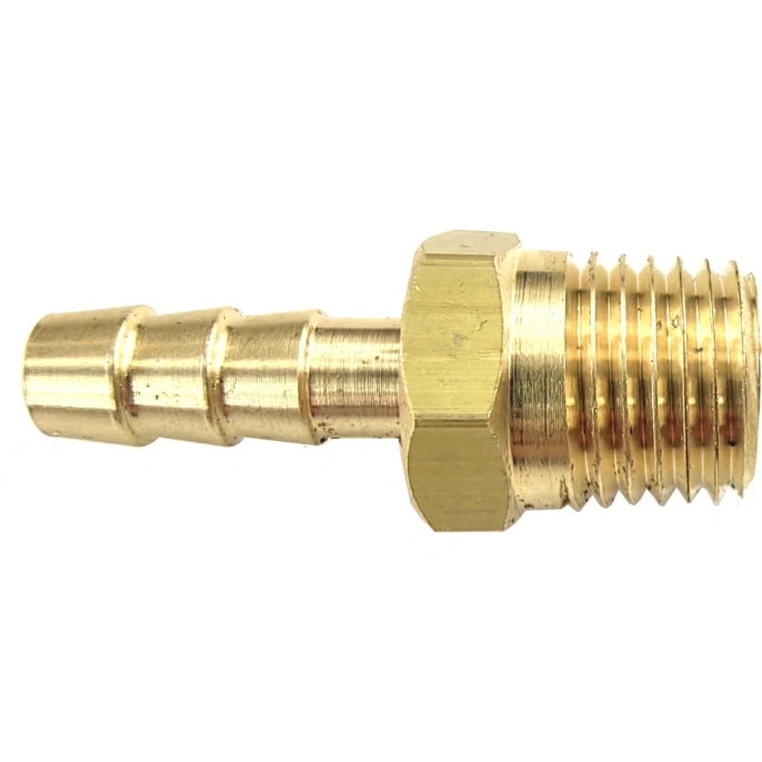 Штуцер Профитт латунный пневмо 1/4" НР х 6 мм 9276577