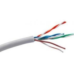 Кабель ExeGate UTP4-C5E-CCA-P24-IN-PVC-GY-305 UTP 4 пары кат.5e CCA, многожильный, бухта 305м, серый, PVC EX205293RUS