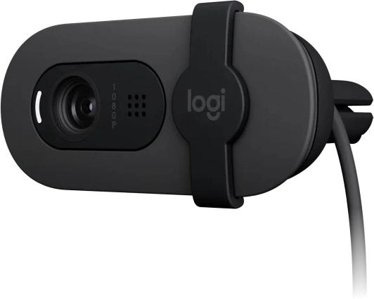 Веб-камера Logitech Brio 90 графитовый 960-001581