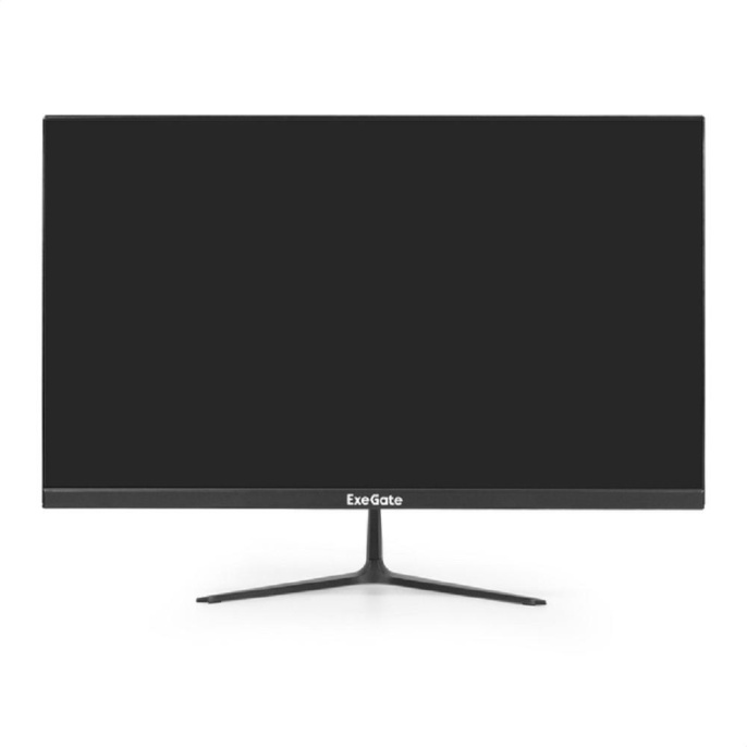 Монитор с аудио 21.5" ExeGate ProSmart EV2207A VA LED Grade A+, FHD, 1920x1080@75Гц, 16:9, 280cd/m2, 3000:1, 178°/178°, 5ms, Speakers, D-Sub, HDMI, audio-in, FreeSync, Flicker-free, Low Blue Light, кабель HDMI 1.5м, VESA, регулировка наклона tilt , черн