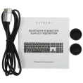Беспроводная клавиатура Satechi Slim X3 Bluetooth Keyboard-RU. Раскладка - Русская. Цвет: серебристый