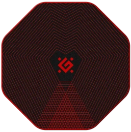 Напольный игровой ковер Defender Tekta коврик для компьютерного кресла,1160*1160*4мм,черный,50568