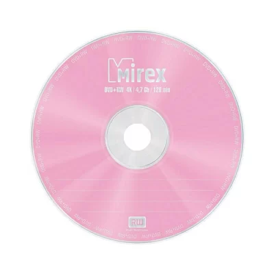 Диск DVD+RW Disc Mirex 4.7Gb 4x 202608