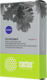 Картридж Cactus CS-ERC38B/R, черный / красный / CS-ERC38B/R