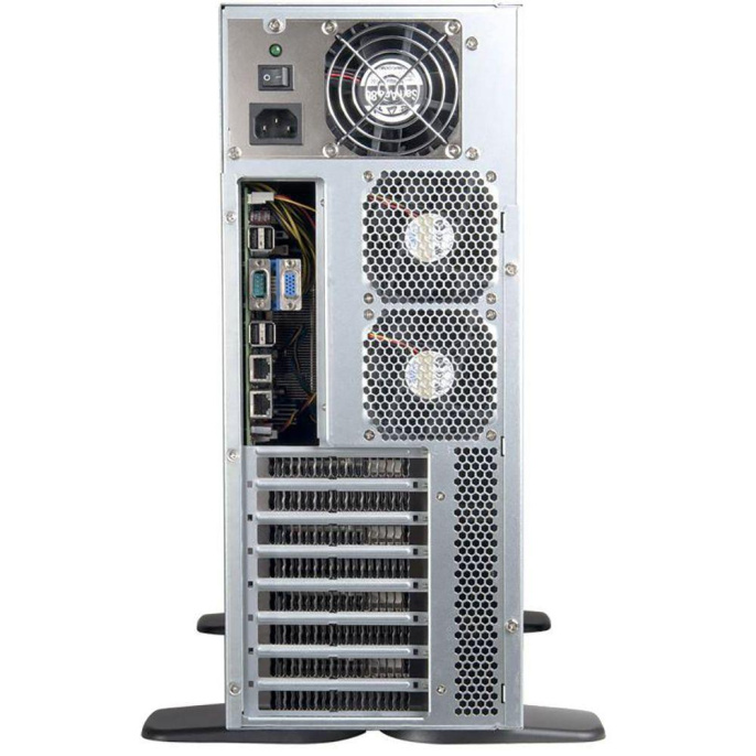 Корпус Chenbro RM41300H12*13729 For Tesla GPU MB 12"x13", 3x5.25"+2x3"
+4 Internal 3.5, 120mm FAN, wo PSU, w/ Front Door