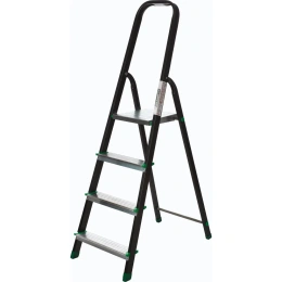 Стальная стремянка с алюминиевой ступенью SMARTY Combi 4 ступени SN023-04