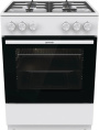 Плита Газовая Gorenje GG6A10WFFM белый без крышки реш.сталь