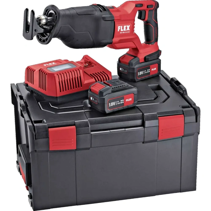 Аккумуляторная сабельная пила с маятниковым ходом FLEX RSP DW 18.0-EC/5.0 Set 469084