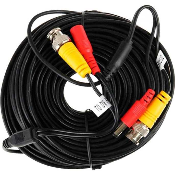 Кабель Falcon Eye Кабель BNC-BNC для видеонаблюдения с питанием L 18m комбинированный BNC+DC–BNC+DC