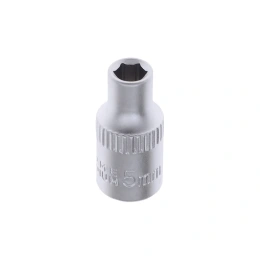 Головка торцевая шестигранная AV Steel (5 мм; 1/4)  AV-500005