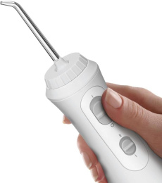 Ирригатор Waterpik WP-490 EU портатив. импульсн. 4насад. белый