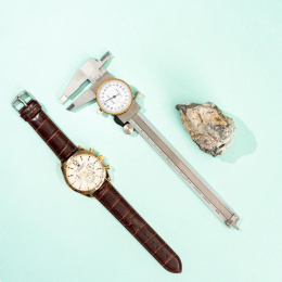 Штангенциркуль стрелочный REXANT 12-9106, 150мм, с глубиномером