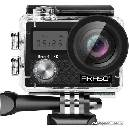 Экшн-камера AKASO BRAVE 4. Цвет: черный.